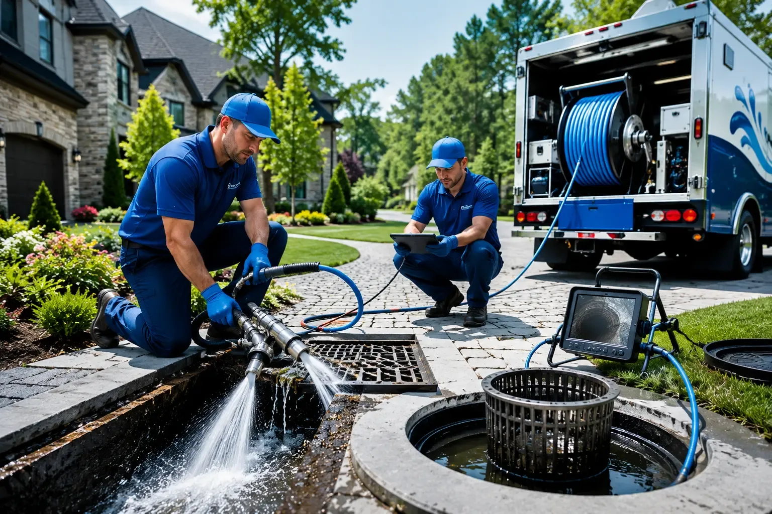 Local outdoor drain cleaning professionals in Enfield, NH